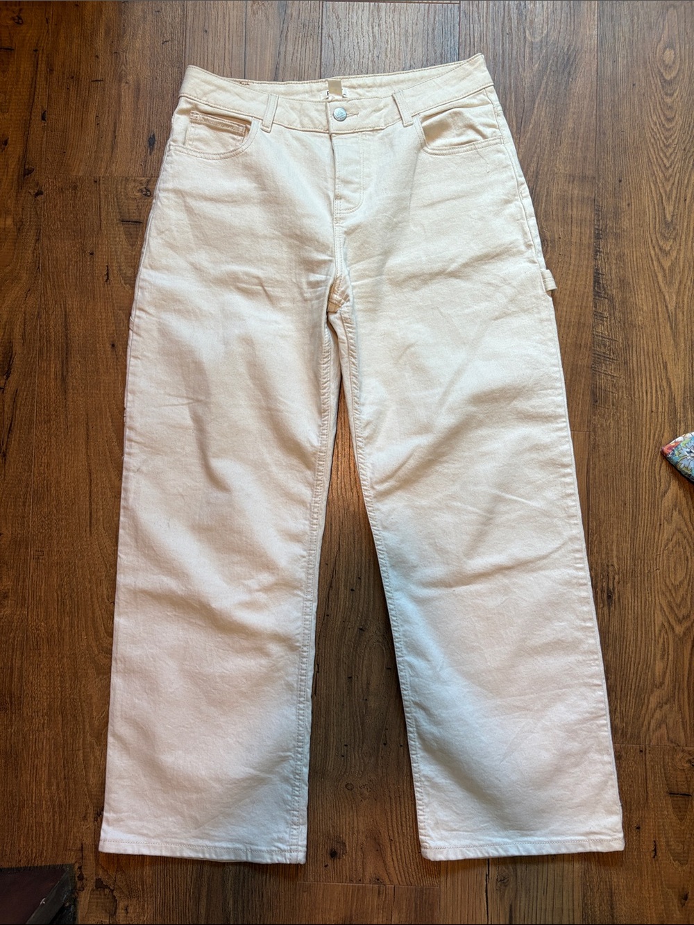 Women’s Roxy White Straight Cargo Pants